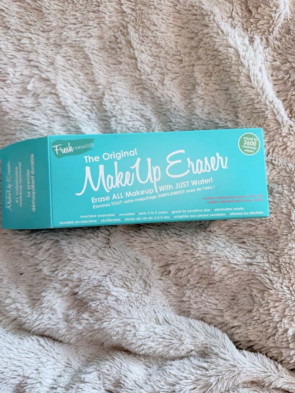 The Original MakeUp Eraser Fresh Turquoise Reusable Makeup Remover Cloth